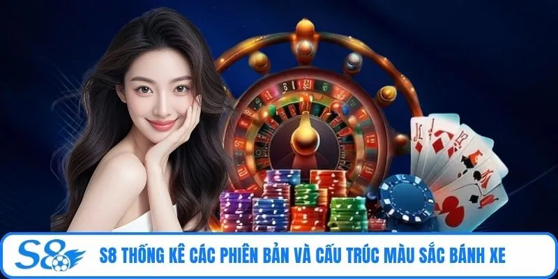 S8 thống kê các phiên bản và cấu trúc màu sắc bánh xe