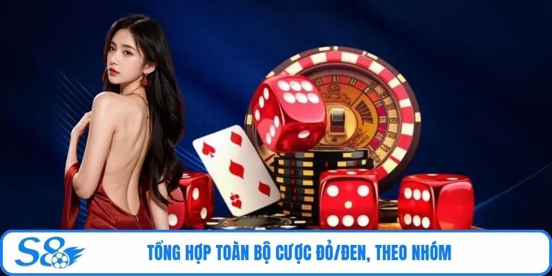 Tổng hợp toàn bộ cược đỏ/đen, theo nhóm